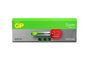 Battery - GP Battery Super Alkaline AAA/LR03 12-pack - 151433