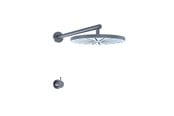 Dusch och monteringstillbehör - Vola 2261-19 single lever mixer and head shower, brass nature - 2261-19