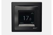 Golvvärme - DEVI reg touch timer thermostat with design frame black - 140F1069