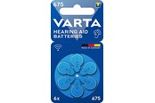 Battery - VARTA Hearing aid battery 675 PR44 (zinc air Button cell 1.45V) 6-pack - 24610101416