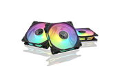 Chassi fläkt - ASUS TUF GAMING TR120 3-pack - Chassi fläkt - 120mm - Svart - 29 dBA - 90DA0090-B09020