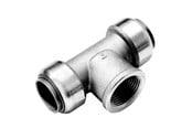 PEX-system - Roth female branch tee push-fit 22 mm x 1/2" x 22 mm - 17046603.322