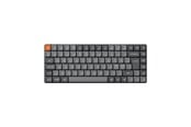 Tangentbord - Keychron K3 Max QMK/VIA Wireless RGB Hot Swap Low Profile Brown - Gaming Keyboard - Utan numpad - Nordisk - Grå - K3M-H3-BO