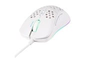 Mus - Deltaco GAMING WM75 Ultralight Wired - Gamingmus - 7 knappar - Vit med RGB ljus - GAM-108-W