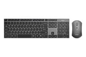Tangentbord - Deltaco Wireless Keyboard Mouse Combo - Tangentbord - Engelska (US) - Svart - TB-800-US