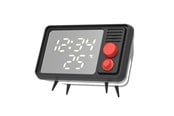 Decoration - MOB Speaker Alarm Clock with Light TV Retro Grey - TVC-80-GR1