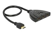 Video Switch - DeLOCK HDMI UHD Switch 3 x HDMI in > 1 x HDMI out 4K - 18600