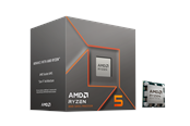 CPU - AMD Ryzen 5 8400F Wraith Stealth CPU - 6 kärnor - 4.2 GHz - AMD AM5 - AMD Boxed (med kylare) - 100-100001591BOX