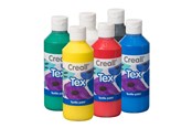 Kreativa spel - Creall Textile Paint 6x250ml - 24045