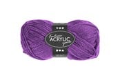 Kreativa spel - Creativ Company Acrylic yarn Neon - Purple 50gr - 421705