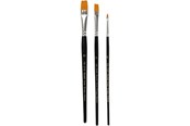 Kreativa spel - Creativ Company Gold Line Brushes 3 pcs. - 100267