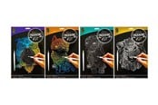 Kreativa spel - Creative Craft Group Scratch A4 Kit. Includes pen. - 220001