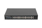 Switch - Lanberg RSGE-24P-2GE-2S-250 - switch - 24 ports - unmanaged - rack-mountable - RSGE-24P-2GE-2S-250
