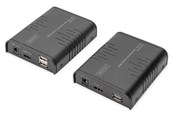 Repeatrar, förstärkare, broar och transceivers - DIGITUS DS-55529 HDMI KVM IP Extender Set Full HD - DS-55529