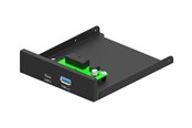 Systemtillbehör - Gembird - storage bay ports panel - FDI3-U3C-01