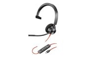 Hörlurar / Headset - Poly Blackwire 3310 | On Ear headset | Microphone - 8X216AA