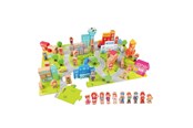 Babyleksaker - Classic World Wooden Blocks City 120pcs. - 5005