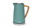 Vattenkokare - Nedis Vattenkokare KAWK510EGN - Grön - 2200 W - KAWK510EGN