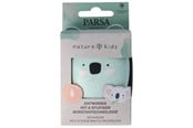 Babyvård - Parsa Nature Kids Karlo Detangler hårborste av vetehalm utan handtag - Koalatryck - P00003681