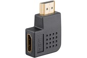 Displaykabel - Pro HDMI - Angled Adapter 270° Horizontal - Black - 4040849657504