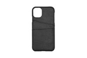 Mobile - Covers & Cases - ONSALA Mobile Cover Leather Black iPhone 11 - 667557