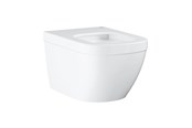 Toaletter, säten, bidé och reservdelar - Grohe Euro Ceramic Wall-hung Toilet Alpine white - 39328000