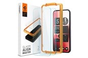 Mobiltelefontillbehör-Skyddsfilm - Spigen Glass tR AlignMaster 2 Pack - Nothing Phone (2a) Plus/(2a) - AGL07681