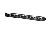 Nätverks tillbehör - EFB NORDIC patch panel - 1U - 19" - without keystone - EC020100002