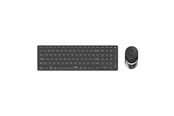 Tangentbord - RAPOO 9750M - Tastatur & Mus set - Nordisk - Svart - 12138