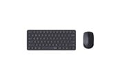Tangentbord - RAPOO 9010M - Tastatur & Mus set - Nordisk - Svart - 12654