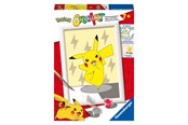 Kreativa spel - Ravensburger CreArt Painting by Numbers - Pikachu Pose - 202416