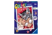Kreativa spel - Ravensburger CreArt Painting by Numbers - Peaceful Kitten - 202669
