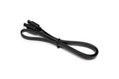 SATA kabel - DUTZO SATA kabel - Svart - 0.5 m - Rak anslutning - DC-SATA05BLK