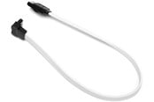 SATA kabel - DUTZO SATA kabel - Vit - 0.17 m - Rak och 90°-anslutning - DC-SATA9003WHT
