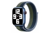 Smartwatch - Accessories - Lippa Apple Watch Nylon Strap 42/44/45/49 - Green/Blue - LPAW047