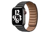 Smartwatch - Accessories - Lippa Apple Watch Magnetic leather strap 42/44/45/49 - Black - LPAW030