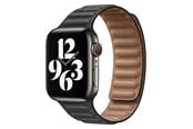 Smartwatch - Accessories - Lippa Apple Watch Magnetic leather strap 38/40/41 - Black / Brown - LPAW001