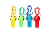 Utomhuslek - LG-Imports Football Whistle on Cord (Assorted) - 4338
