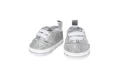 Dockor & Tillbehör - Heless Doll Sneakers Glitter Silver 30-34 cm - 1471