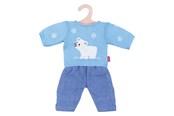 Dockor & Tillbehör - Heless Dolls Jeans with Polar Bear Sweater 28-35 cm - 1934