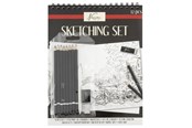 Konst- och hantverksmaterial - Nassau Sketchpad w. 12 pencils & pencils. - AR0226/GE
