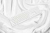 Tangentbord - Ducky Zero 6108 - Wireless - Gaming Tangentbord - Nordisk - Vit - DKZE2408ST3-CBFIPDOECL2WW1