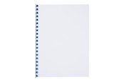 Skrivartillbehör-bläck-toner - GBC Plastspiral CombBind  8mm A4 21R Blå Blå - 4028234