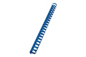 Skrivartillbehör-bläck-toner - GBC Plastspiral CombBind 22mm A4 21R Svart Blå - 4028622