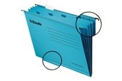 Arkivering & Förvaring - Esselte Pendaflex - hanging file - for A4 - tabbed - blue - 93133
