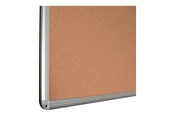 Konferens & Presentation - Esselte bulletin board - 900 x 1200 mm - natron brown - 500894