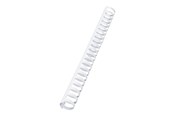 Skrivartillbehör-bläck-toner - GBC Plastspiral CombBind  25mm A4 21R Svart Vit - 4028202