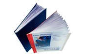 Skrivartillbehör-bläck-toner - Leitz Liminbindningsomslag Linne 3 mm Vit - 177115