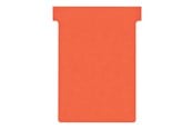 Konferens & Presentation - Nobo T-Card planeringskort - storlek 3 Röd - 2003003