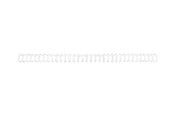 Skrivartillbehör-bläck-toner - GBC Metallspiral  3:1 NO4 A4 Vit Vit - RE810470